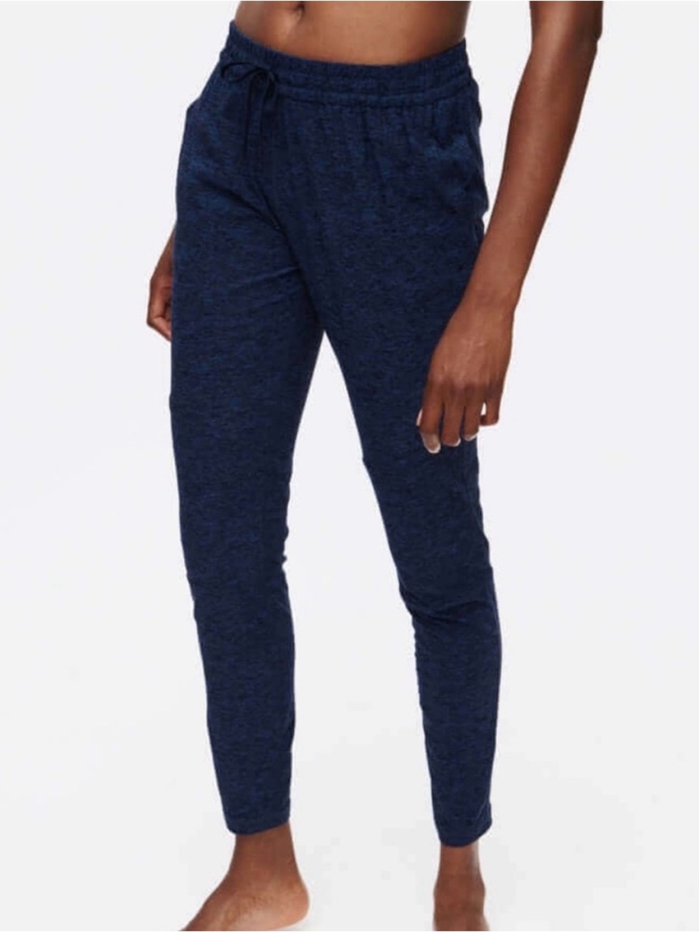 Outdoor Voices  Cloud Knit Slim Sweatpants | Navy | Small